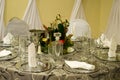 Wedding Place Setting, Cater, Catering Royalty Free Stock Photo