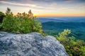 Table Rock Mountain, Predawn, North Carolina Royalty Free Stock Photo