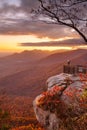Table Rock Mountain, South Carolina, USA Royalty Free Stock Photo