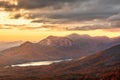 Table Rock State Park, South Carolina, USA at Dusk Royalty Free Stock Photo