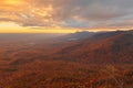 Table Rock State Park, South Carolina, USA Autumn Landscape Royalty Free Stock Photo