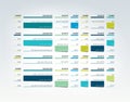 Table, schedule, tab, planner, infographic design template.