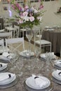 Table set for party Royalty Free Stock Photo