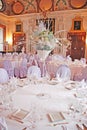 Table set for a special occasion Royalty Free Stock Photo
