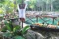 Table set up for Mayan Shaman ceremony