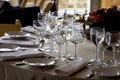 Table Setting #1 Royalty Free Stock Photo