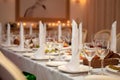 Table setting Royalty Free Stock Photo