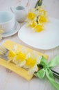 Table setting Royalty Free Stock Photo