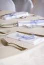 Table setting - series Royalty Free Stock Photo