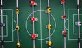 Table soccer background Royalty Free Stock Photo