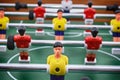 table soccer background Royalty Free Stock Photo