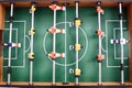 table soccer background Royalty Free Stock Photo