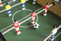 Table soccer game Royalty Free Stock Photo