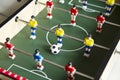 Table soccer game Royalty Free Stock Photo
