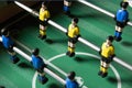 Table soccer players Royalty Free Stock Photo