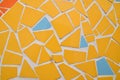 Table surface of the tiles. Royalty Free Stock Photo