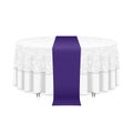 Table with tablecloth Royalty Free Stock Photo