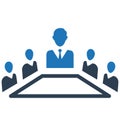 Table talk,Isolated Vector Icon can be easily edit and modify