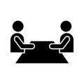 Table talk Vector icon which can easily modify or edit