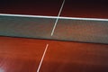 Table tennis blue net Royalty Free Stock Photo