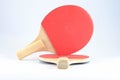 Table tennis for a challenge Royalty Free Stock Photo