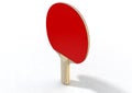 Table Tennis Paddle Royalty Free Stock Photo