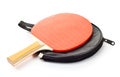 Table tennis racket Royalty Free Stock Photo