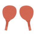 Table tennis racket, ping pong racket, sport and game competition concept Royalty Free Stock Photo