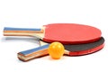 Table tennis rackets Royalty Free Stock Photo