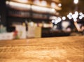 Table top counter Blur Bar Restaurant background Royalty Free Stock Photo