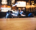 Table top counter Blur People Bar Restaurant party background Royalty Free Stock Photo