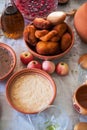 Old slavonic food Royalty Free Stock Photo