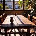 Table , wooden household furniture on which to place items