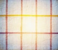 Tablecloth background with vignette