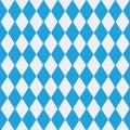 Tablecloth with Bavaria pattern Royalty Free Stock Photo