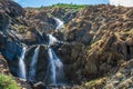 Tablelands Brook Falls, Newfoundland Royalty Free Stock Photo