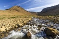 Tablelands Winter House Brook Royalty Free Stock Photo