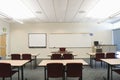 Tables And Chairs In Seminar Room