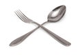 Tablespoon and fork