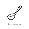 tablespoon icon from Kitchen collection.