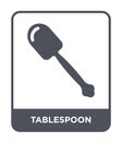 tablespoon icon in trendy design style. tablespoon icon isolated on white background. tablespoon vector icon simple and modern