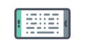 Tablet with Abstract Programming Code: Software Development, vector design Generative AI Royalty Free Stock Photo