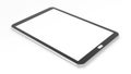 Tablet blank screen template,