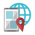 Tablet browsing online location