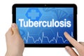 Tablet computer with diagnosis tuberculosis