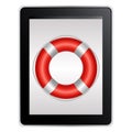 Tablet Computer With Life Buoy