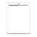 Tablet computer white