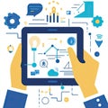 Tablet, Data, Analysis, Technology, Innovation, Business, Idea, Concept