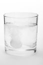 Tablet in a glass of water path