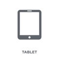 Tablet icon from Electronic devices collection.